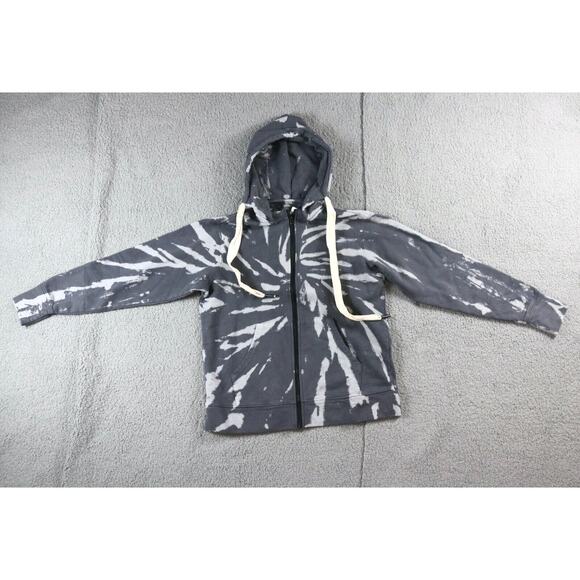 New Free People x Sandrine Rose S Tie Dye Full Zip Hoodie Sweatshirt Jacket - Picture 1 of 9